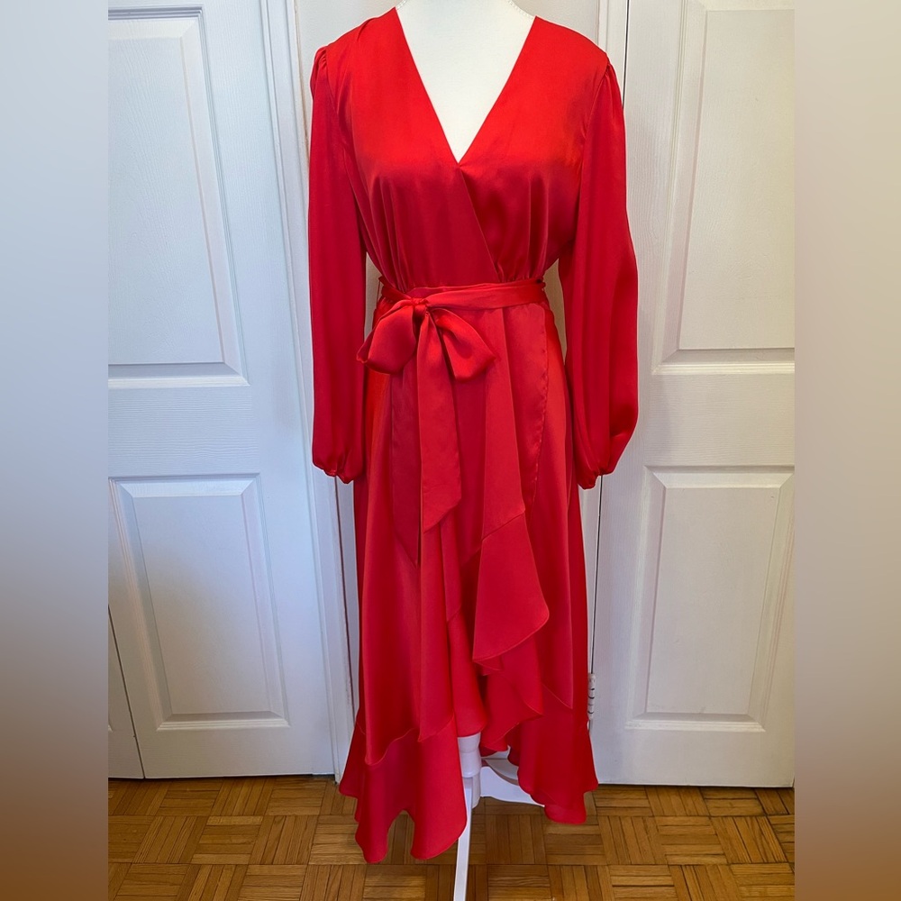 Ever New Pink Wrap Dress